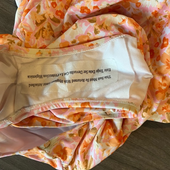 Swim Orange Floral Bikini Poshmark